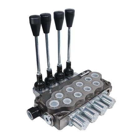 BAILEY 21 Series Directional Control Valve: 4 Spool, 4-way 3 pos. tandem center, SAE 12 228902